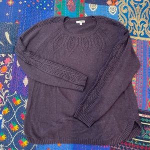 3/$10 SPECIAL! Oversize Purple Sonoma Sweater Size Lg